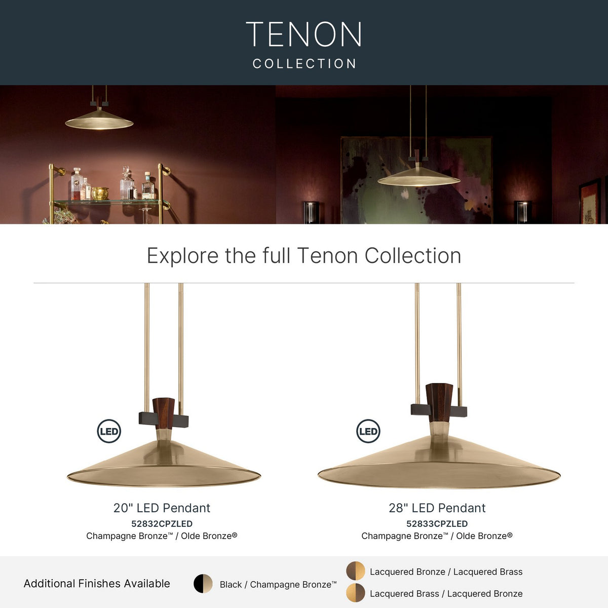 Suspension DEL | Tenon