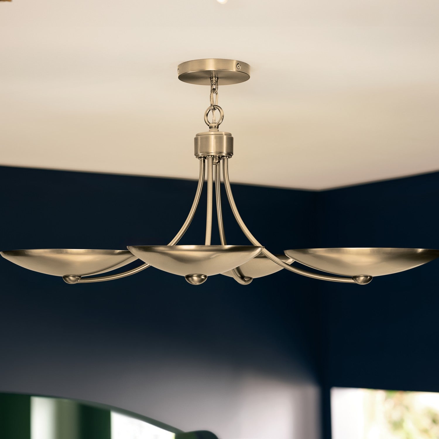 Lustre ou semi-plafonnier 4 lumières | Palmela
