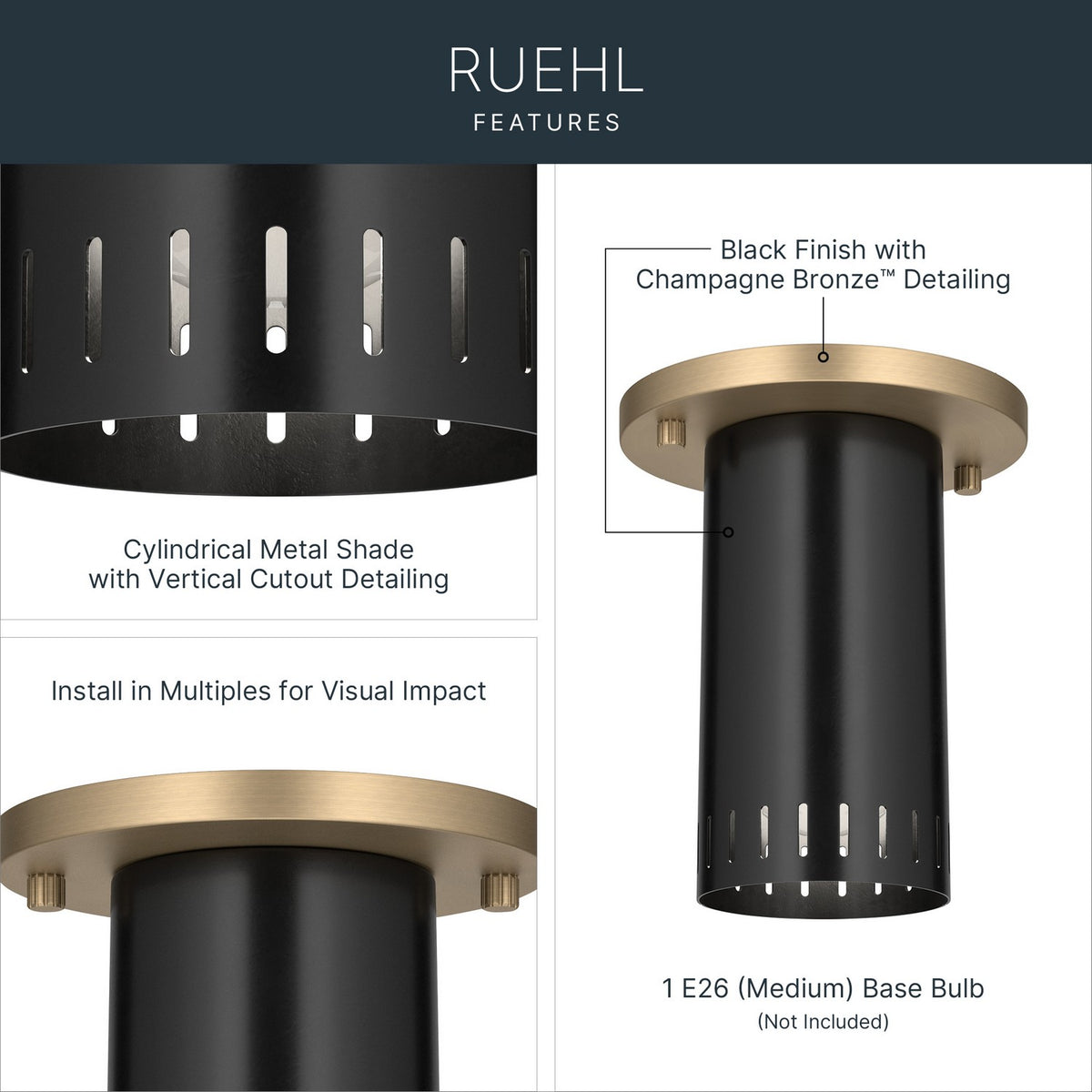 Plafonnier DEL | Ruehl