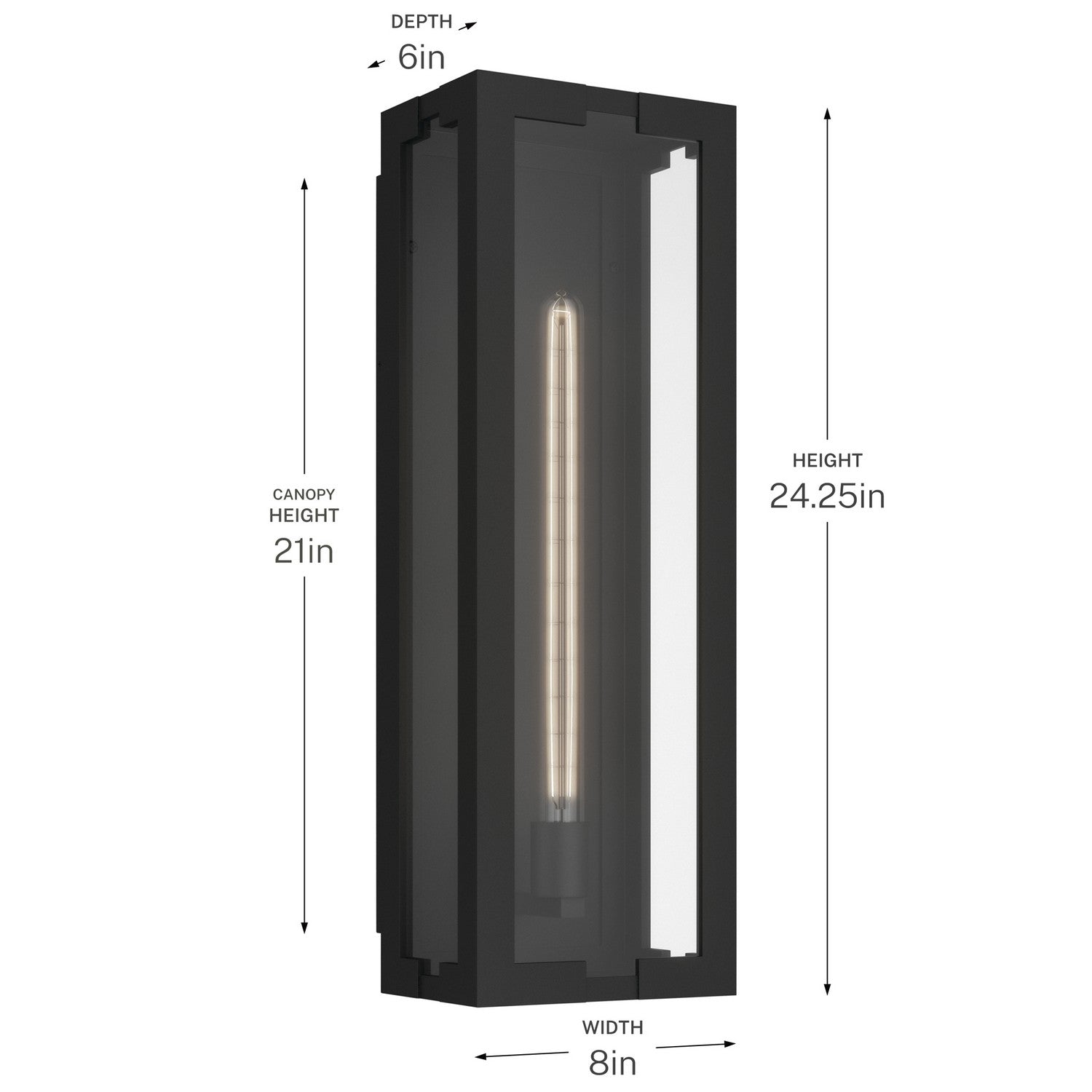 Applique murale extérieure 1 lumière | Calen