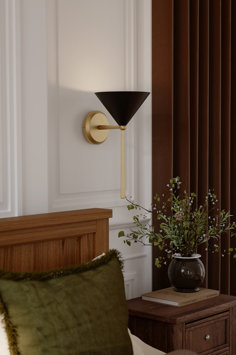 Applique de salle de bain 1 lumière | Cortan