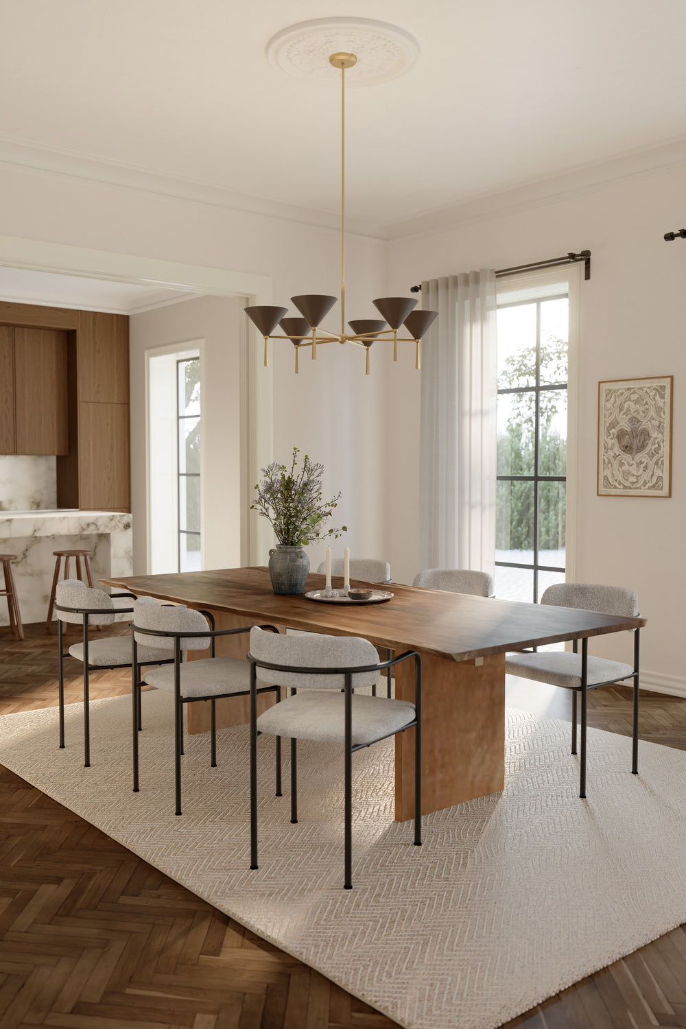 Lustre 6 lumières | Cortan