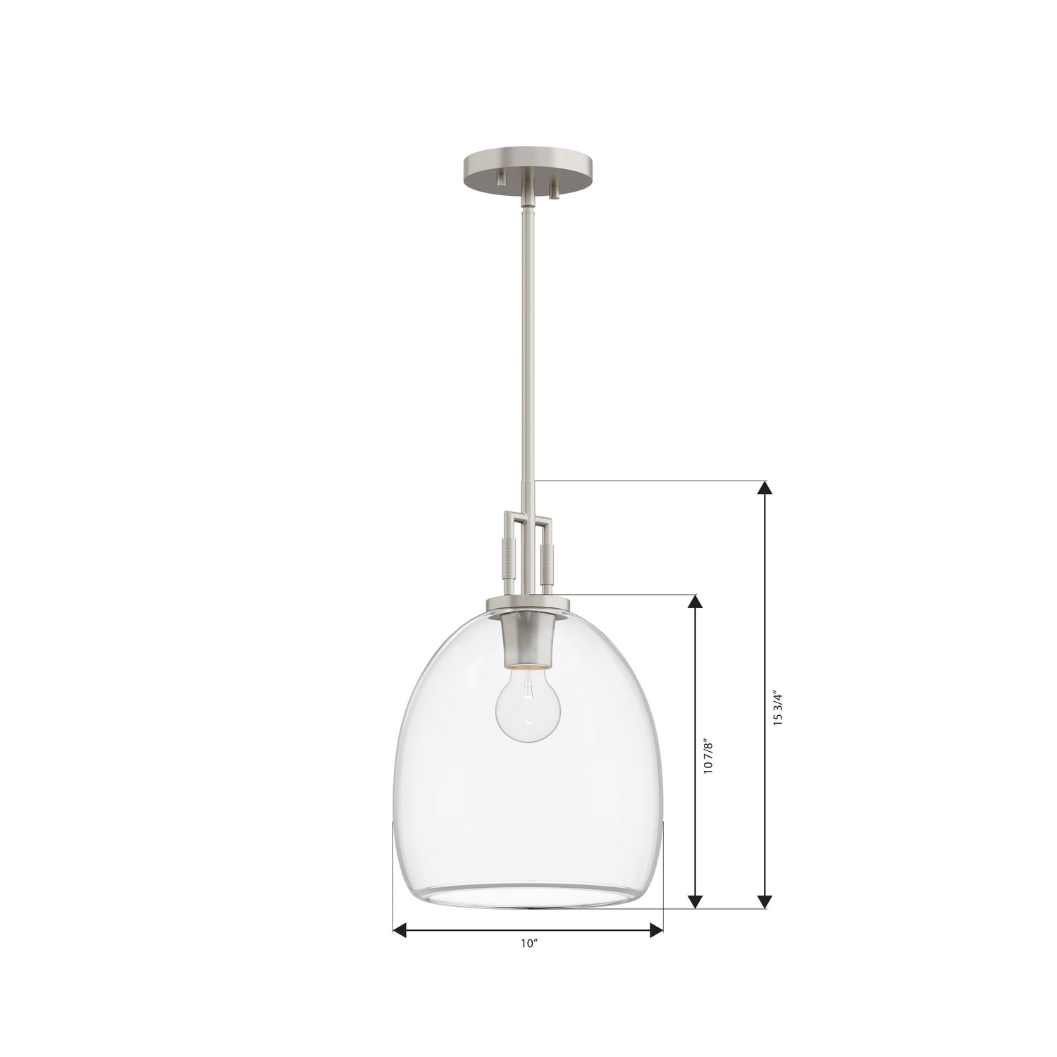 Mini-suspension 1 lumière | Orbis