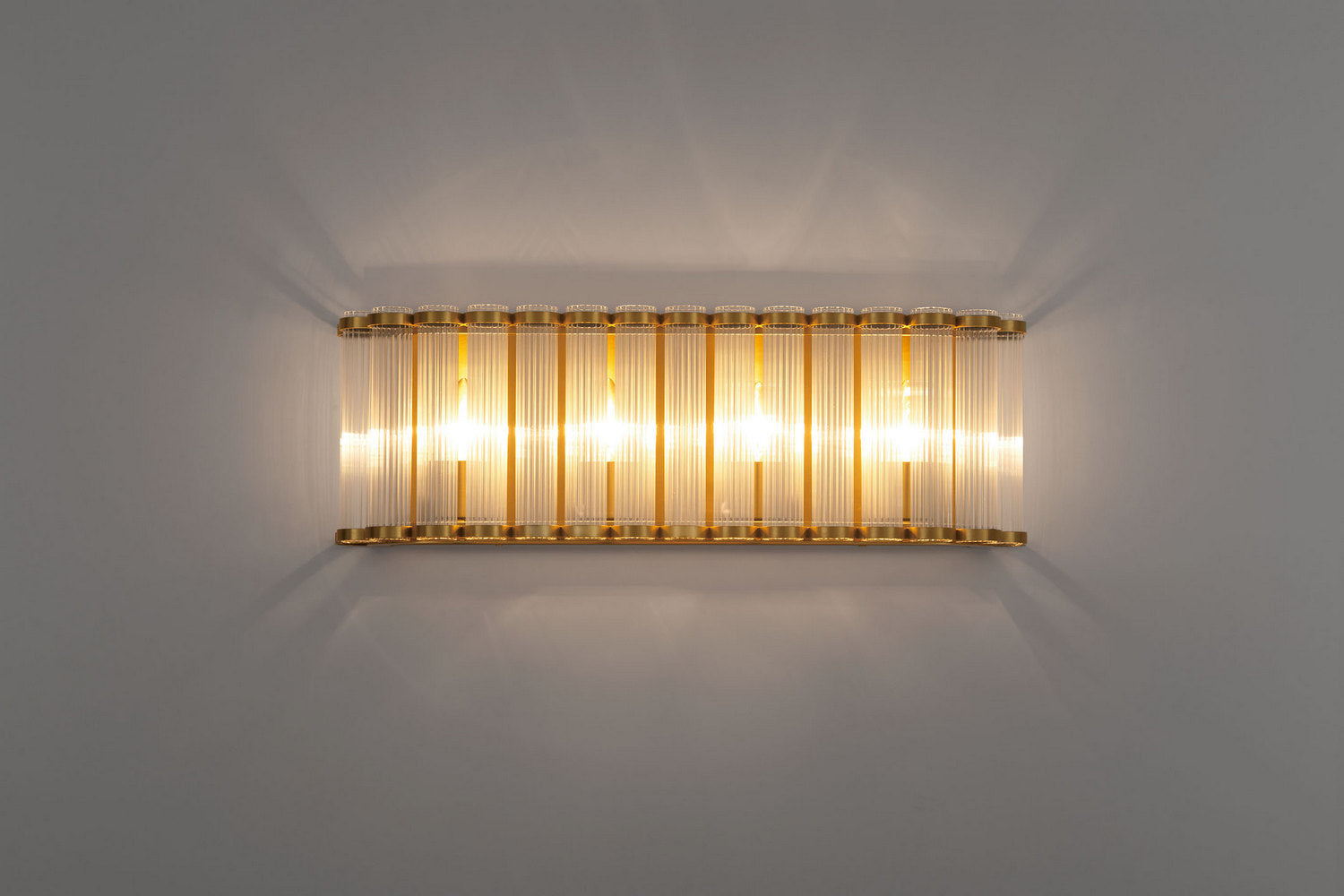 Applique de vanité 4 lumières | Glasbury