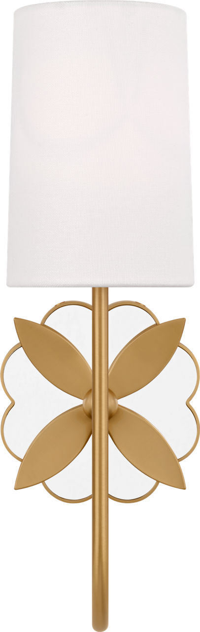 Applique murale 1 lumière | Burnished Brass | Spencer