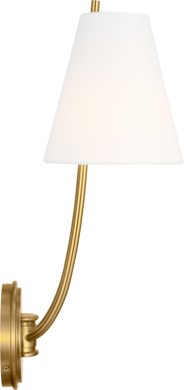 Applique murale 2 lumières | Burnished Brass | Marina