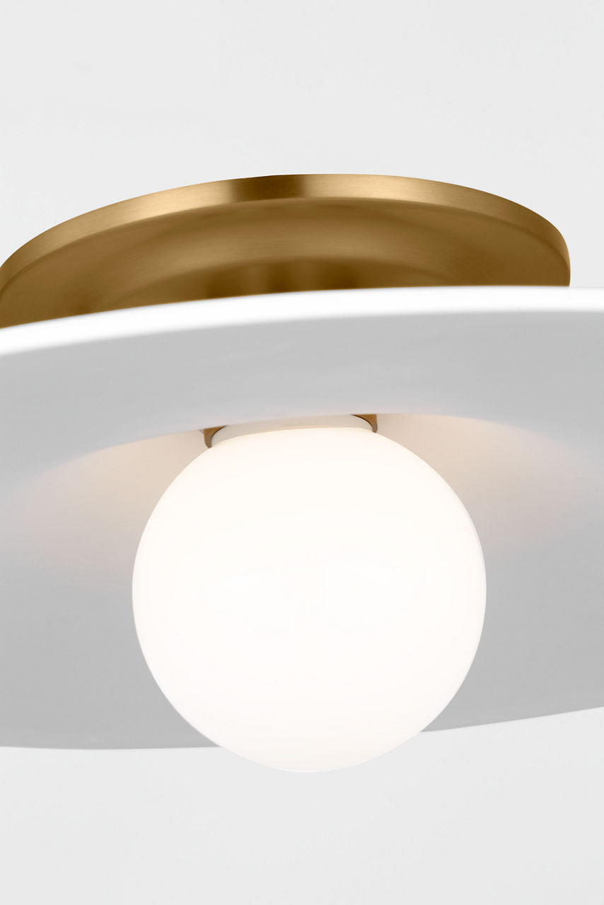 Plafonnier DEL | Burnished Brass | Endicott