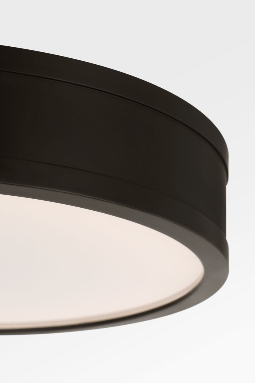 Semi-plafonnier DEL | Aged Iron | Dupont