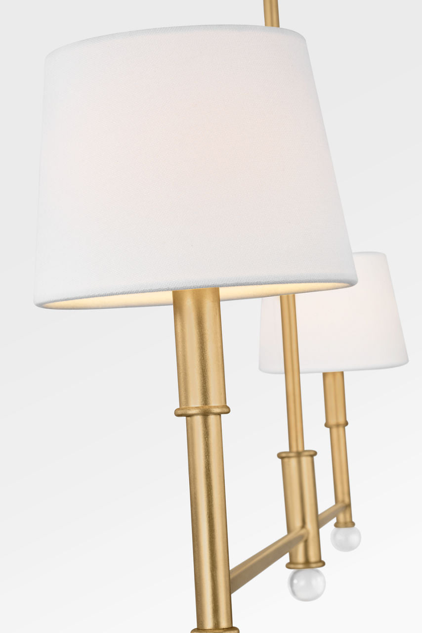 Lustre linéaire 2 lumières | Gild | Greard