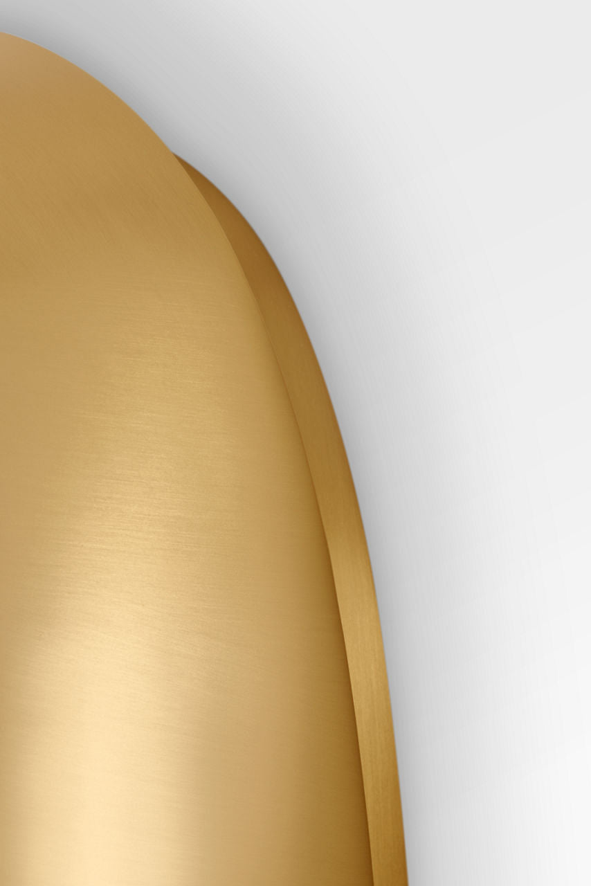 Applique murale DEL | Burnished Brass | Axel