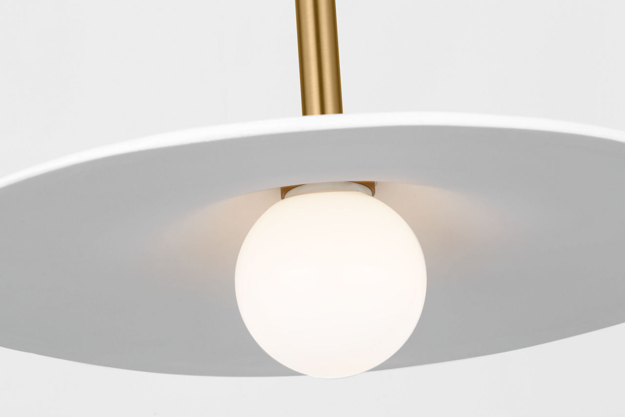 Suspension DEL | Burnished Brass | Endicott