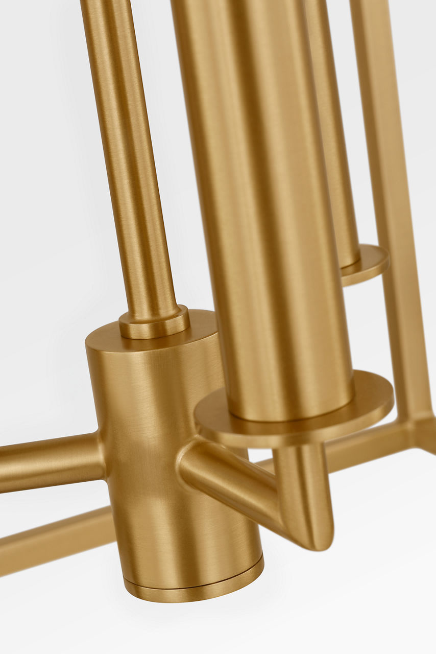 Lanterne 3 lumières | Burnished Brass | Carlyle