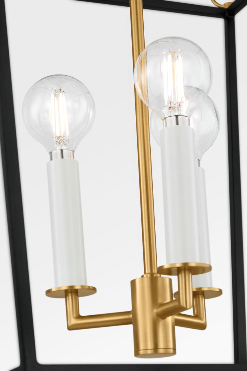 Lanterne 3 lumières | Burnished Brass | Carlyle