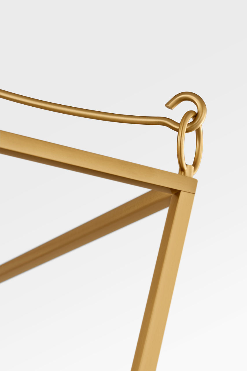 Lanterne 4 lumières | Burnished Brass | Carlyle