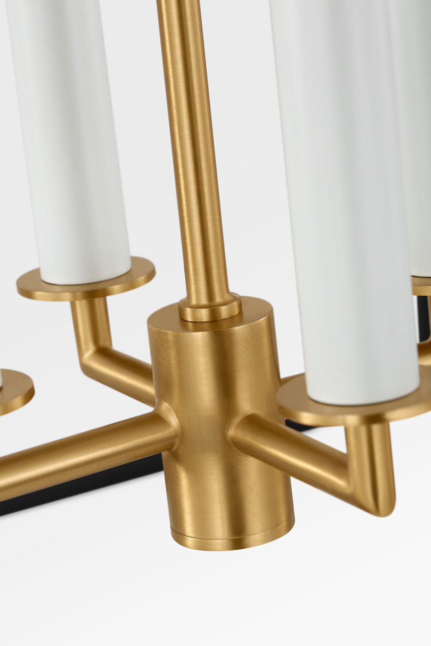 Lanterne 4 lumières | Burnished Brass | Carlyle