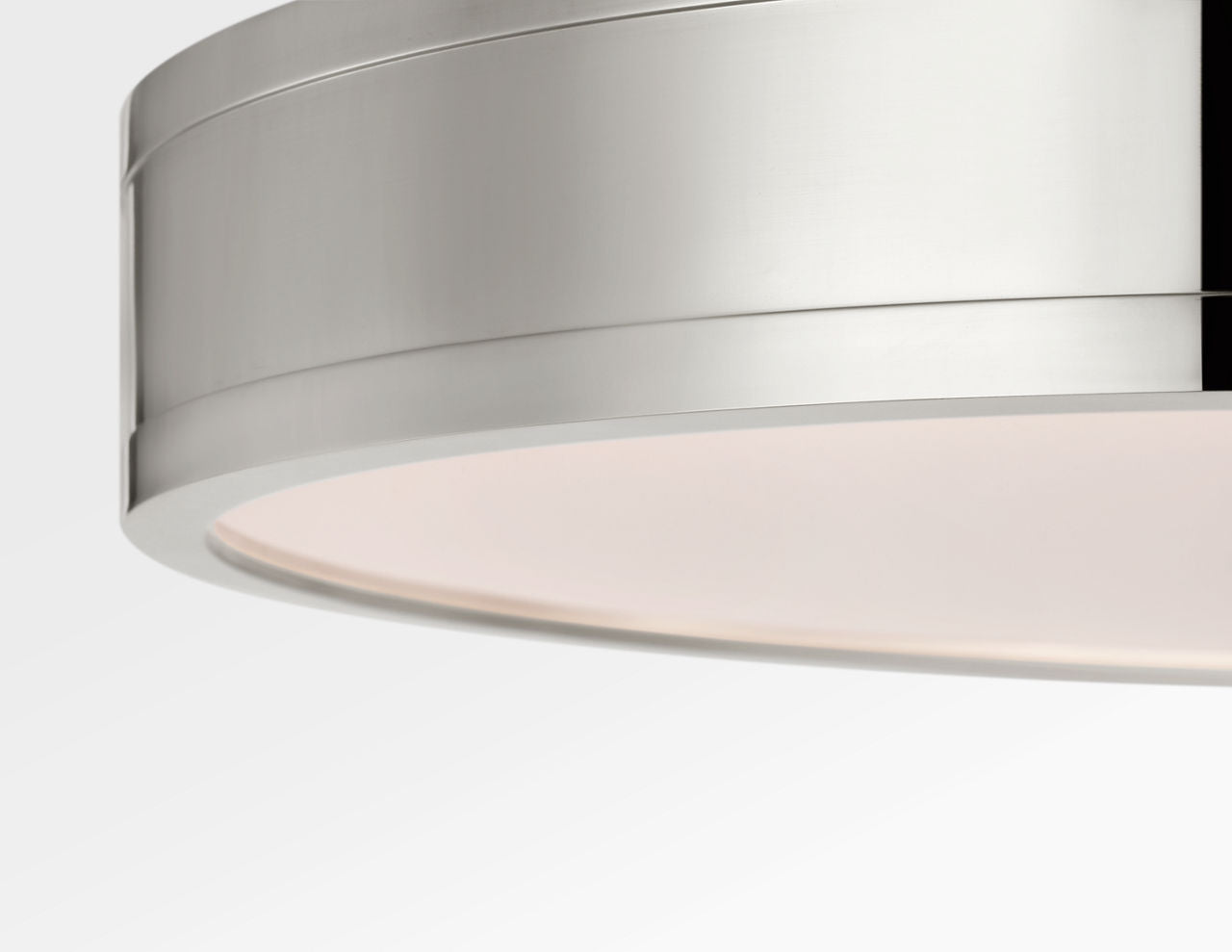 Semi-plafonnier DEL | Polished Nickel | Dupont
