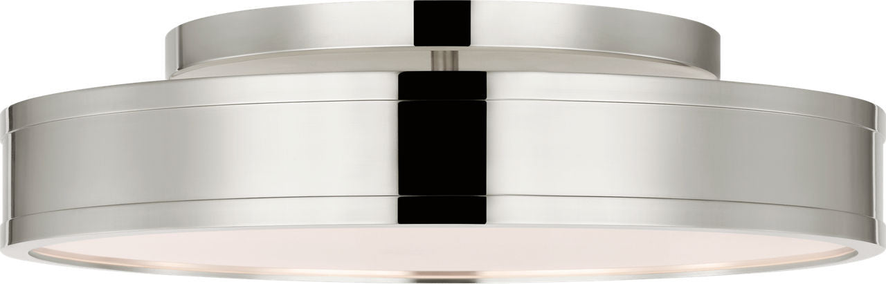 Semi-plafonnier DEL | Polished Nickel | Dupont