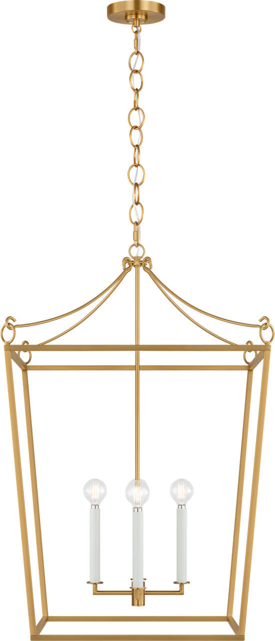 Lanterne 4 lumières | Burnished Brass | Carlyle