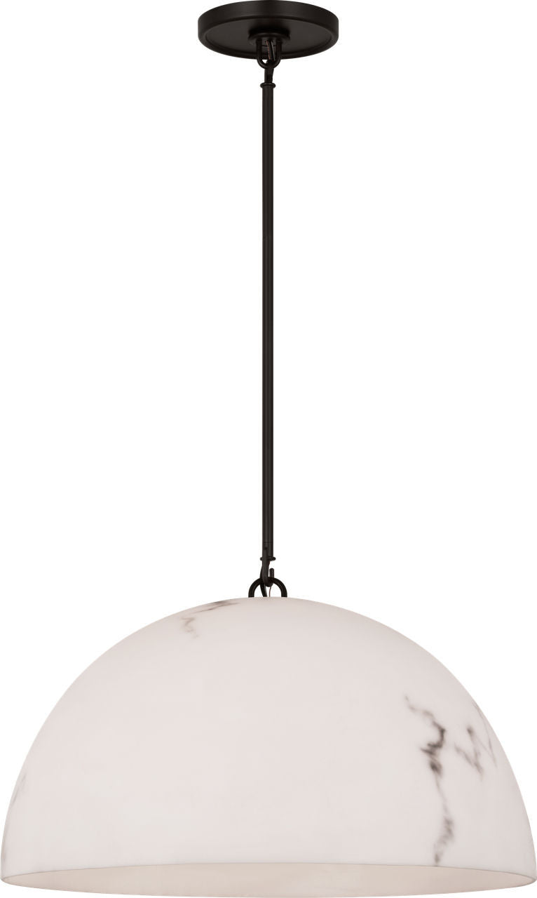 Suspension 1 lumière | Aged Iron | Savina