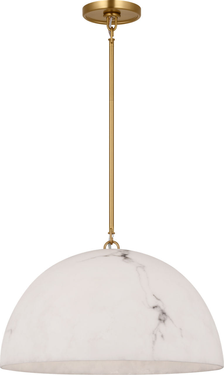 Suspension 1 lumière | Burnished Brass | Savina