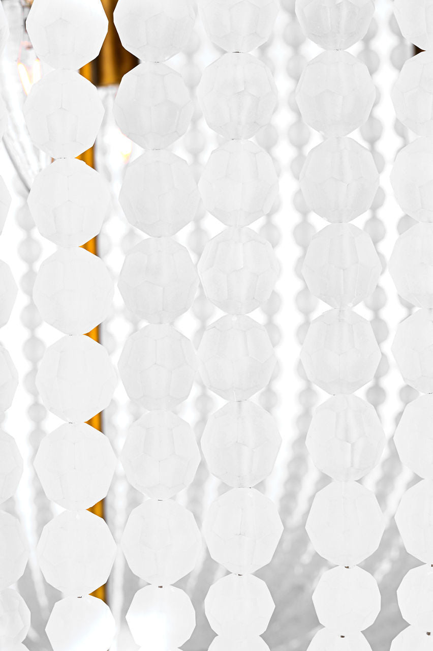 Lustre 8 lumières | Vintage Gild | Bellecour