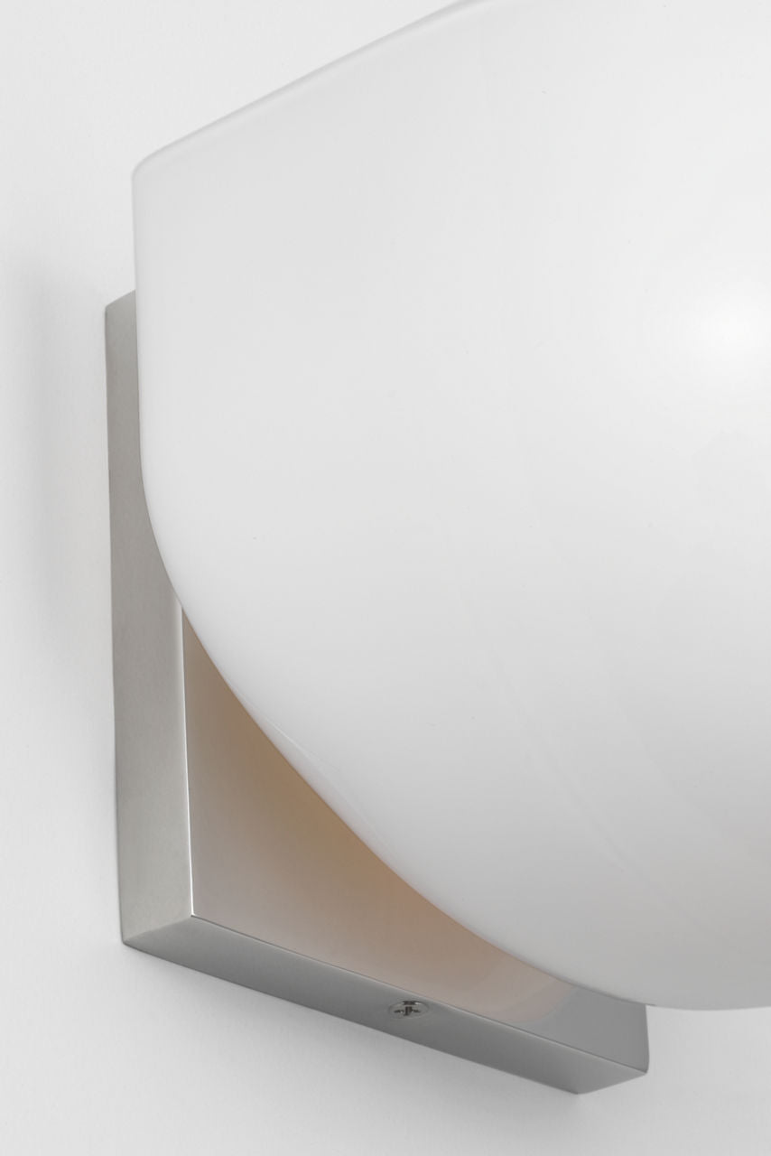 Applique murale 1 lumière | Polished Nickel | Cheverny