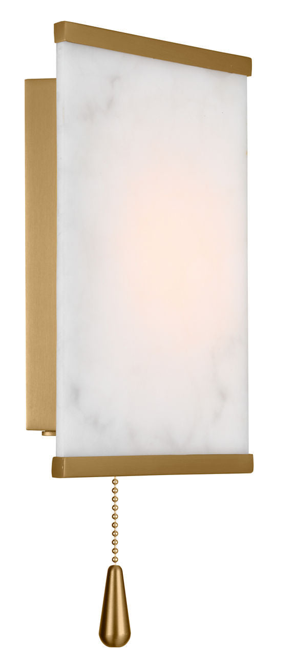 Applique de salle de bain DEL | Burnished Brass | Cleor