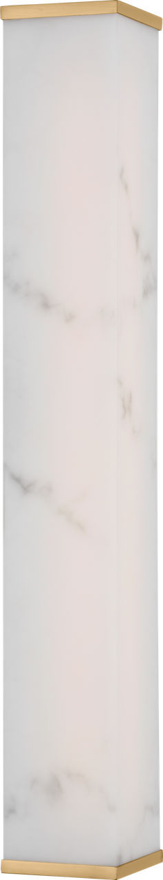 Applique de salle de bain DEL | Burnished Brass | Cleor