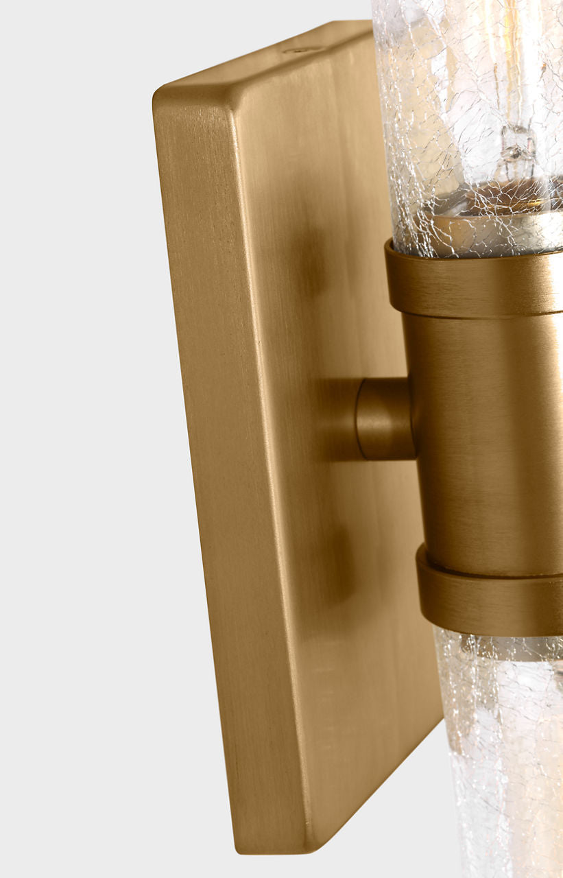 Applique de vanité | Satin Brass | Keaton