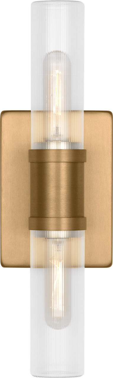 Applique de vanité | Satin Brass | Keaton