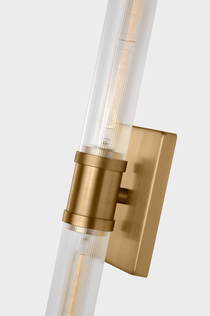 Applique de vanité | Satin Brass | Keaton