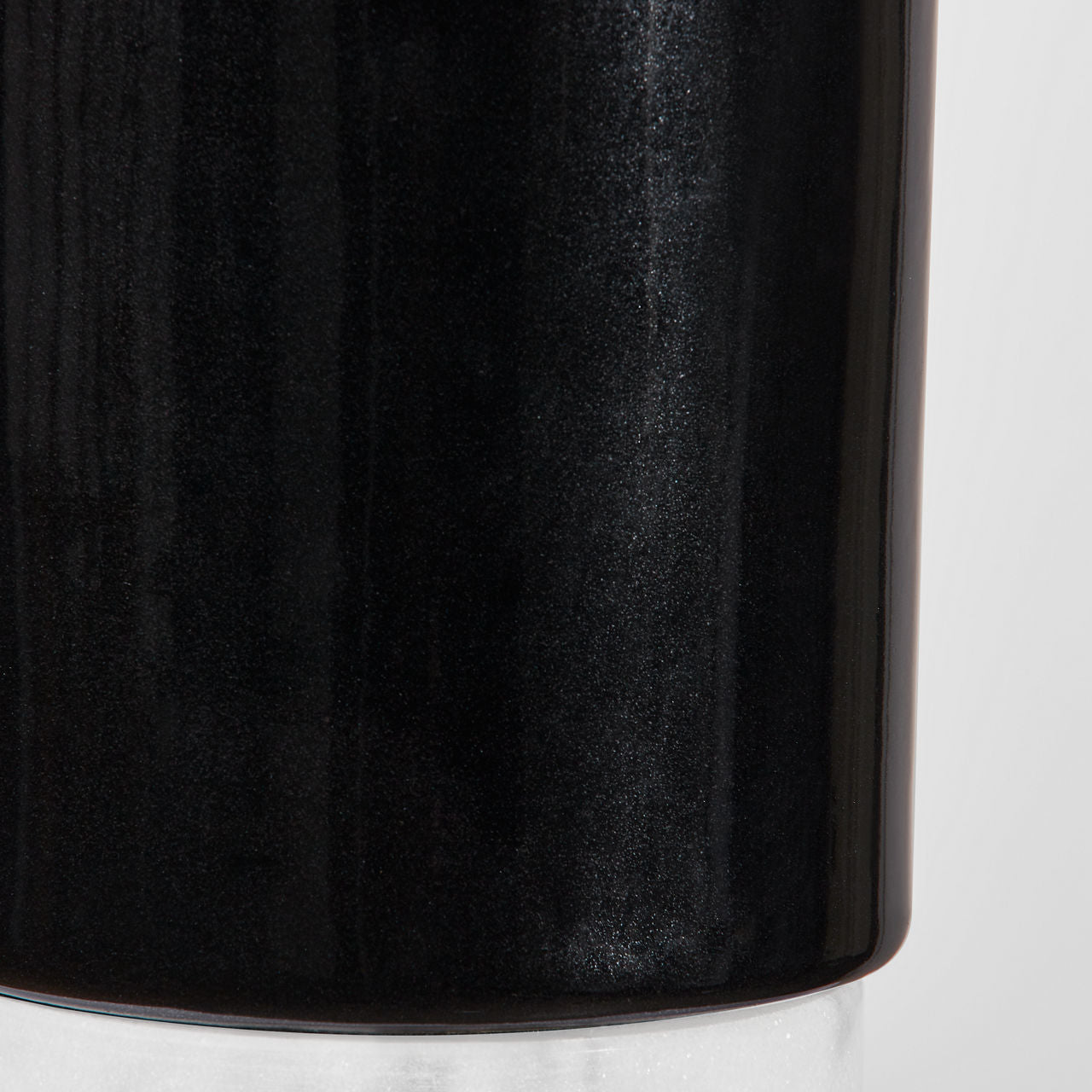 Lampe de table 1 lumière | Black Ceramic | Lauren