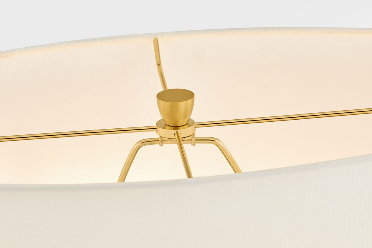 Lampe de table 1 lumière | Cracked Honey | Pente
