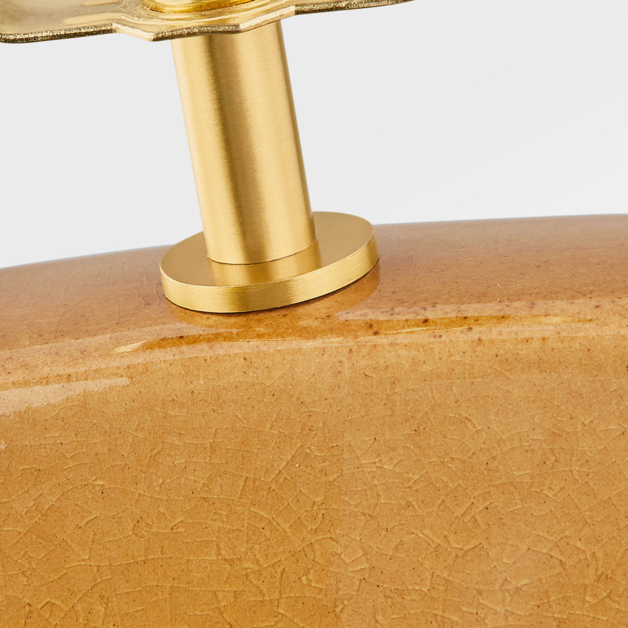 Lampe de table 1 lumière | Cracked Honey | Pente