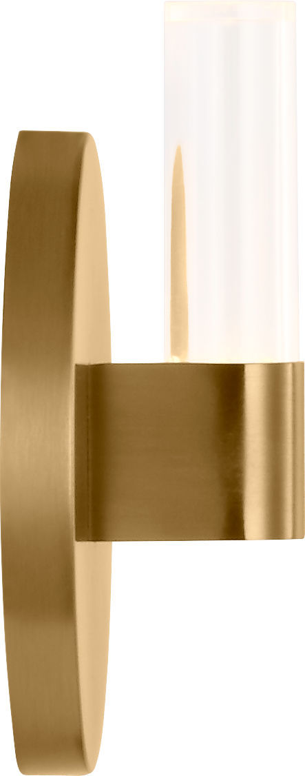 Applique murale DEL | Burnished Brass | Silas
