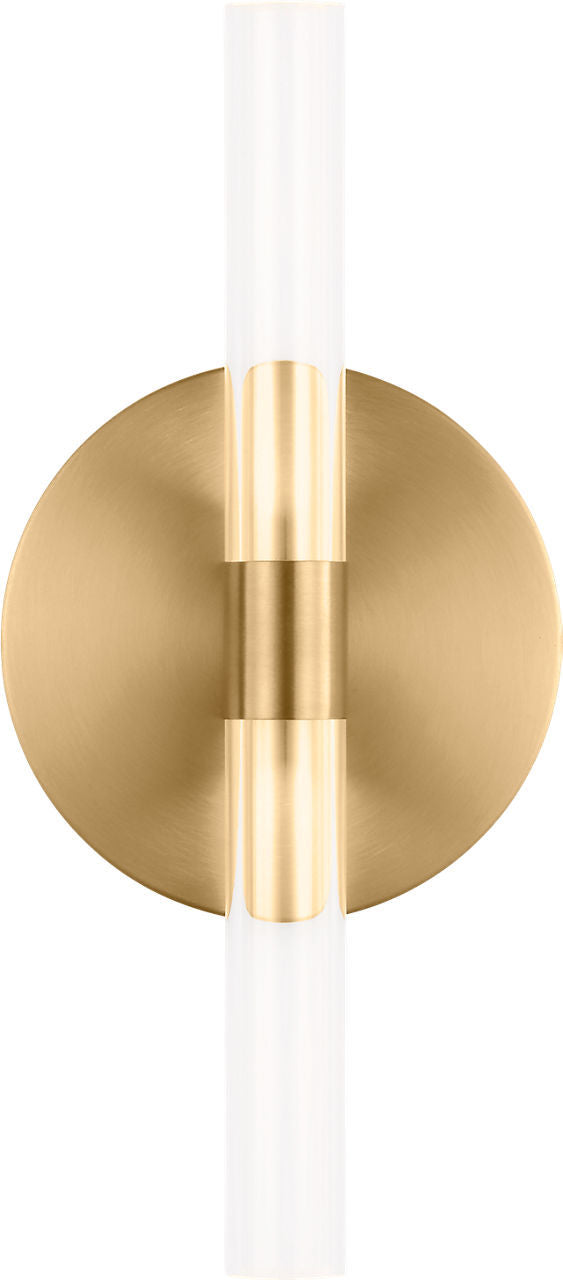 Applique murale DEL | Burnished Brass | Silas