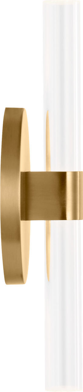 Applique murale DEL | Burnished Brass | Silas