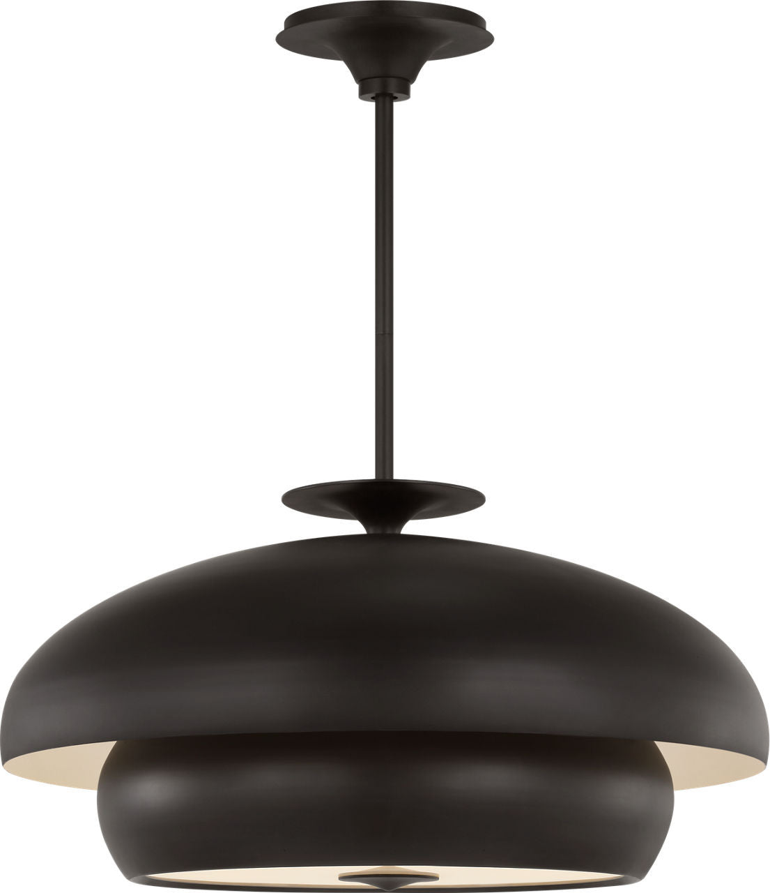 Lustre 8 lumières | Aged Iron | Solene