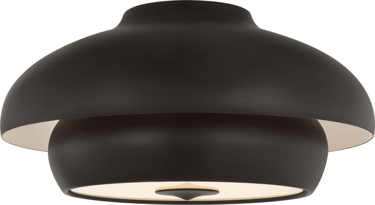 Plafonnier 1 lumière | Aged Iron | Solene