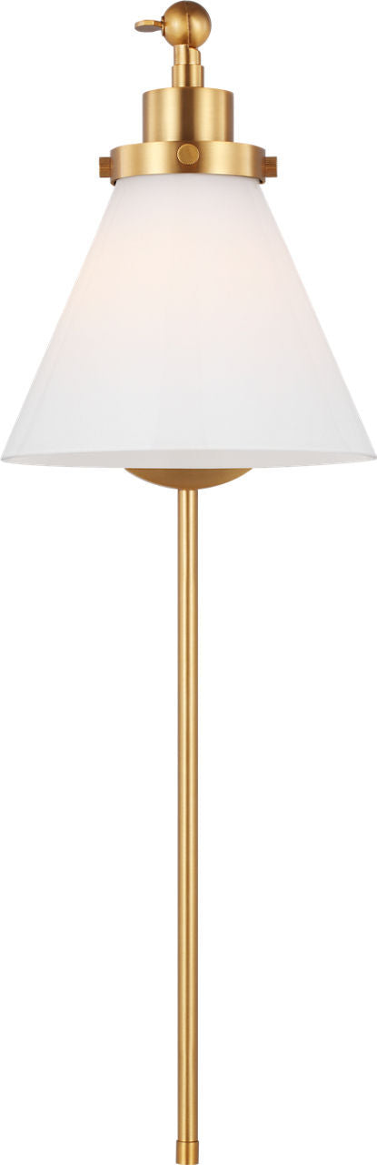 Applique murale 1 lumière | Burnished Brass | Wellfleet