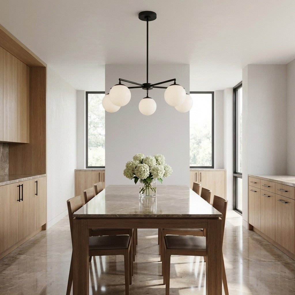 Lustre 5 lumières | Nube
