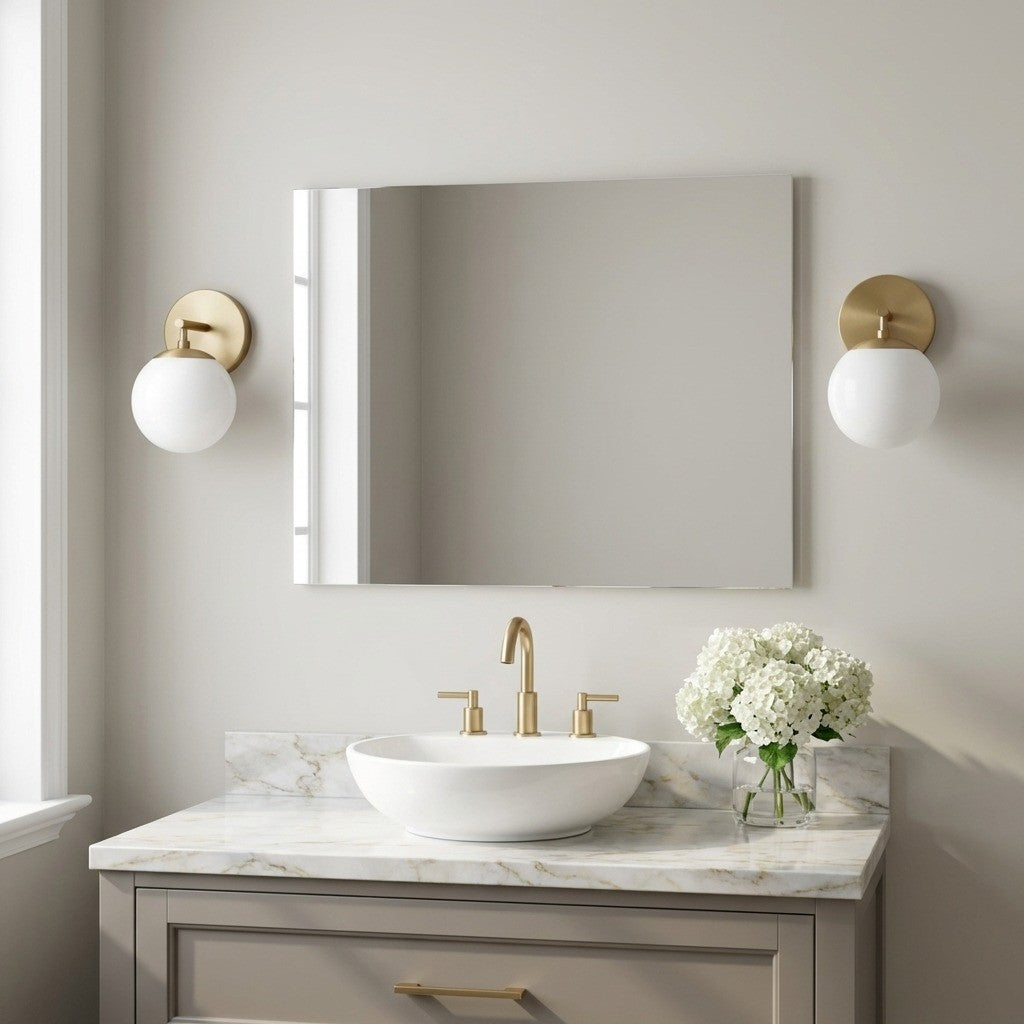 Applique de vanité 1 lumière | Nube