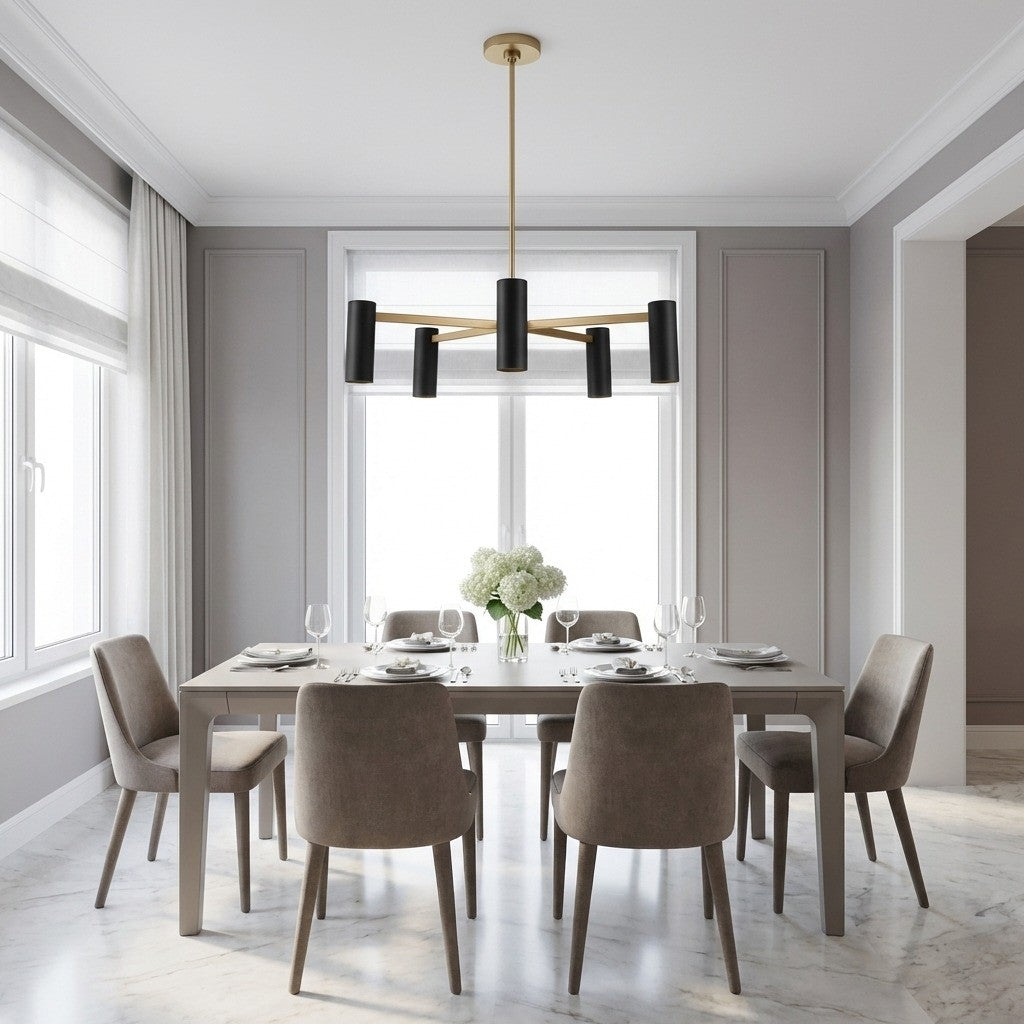 Lustre 5 lumières | Zentro