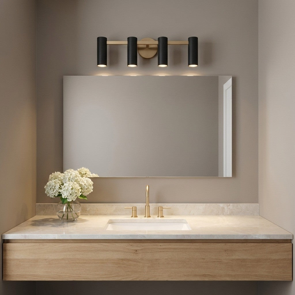Applique de vanité 4 lumières | Zentro