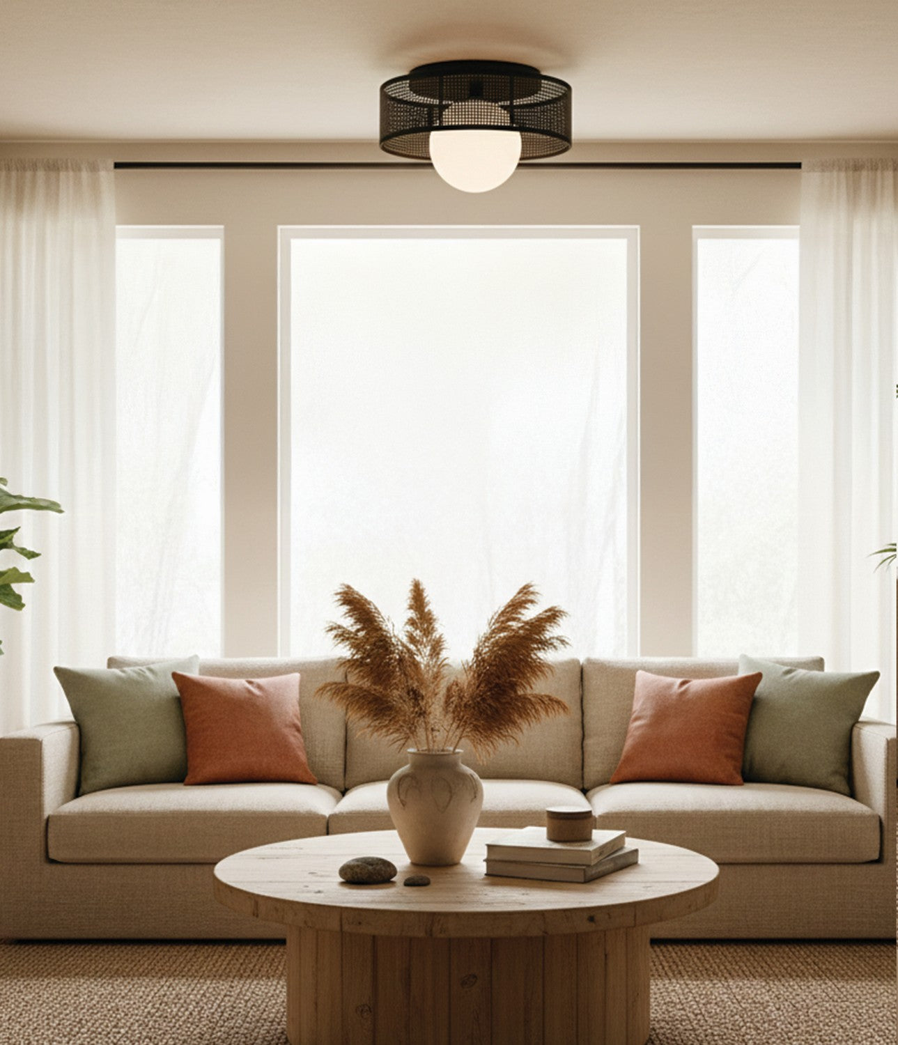 Plafonnier 1 lumière | Thane