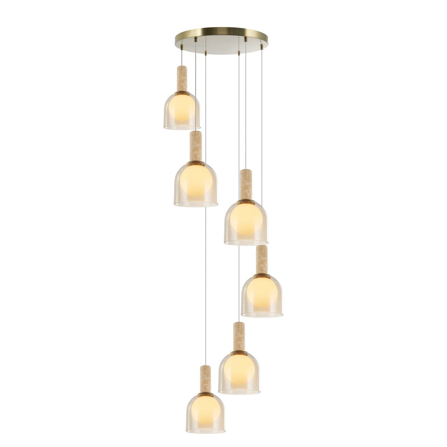 Suspension 6 lumières | Juna