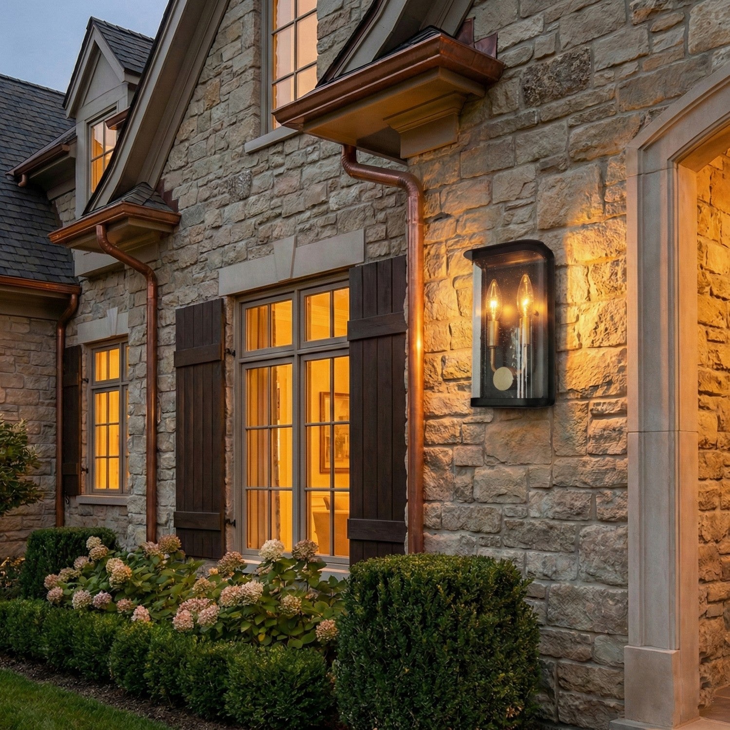 Lanterne extérieure 2 lumières | Stonegate