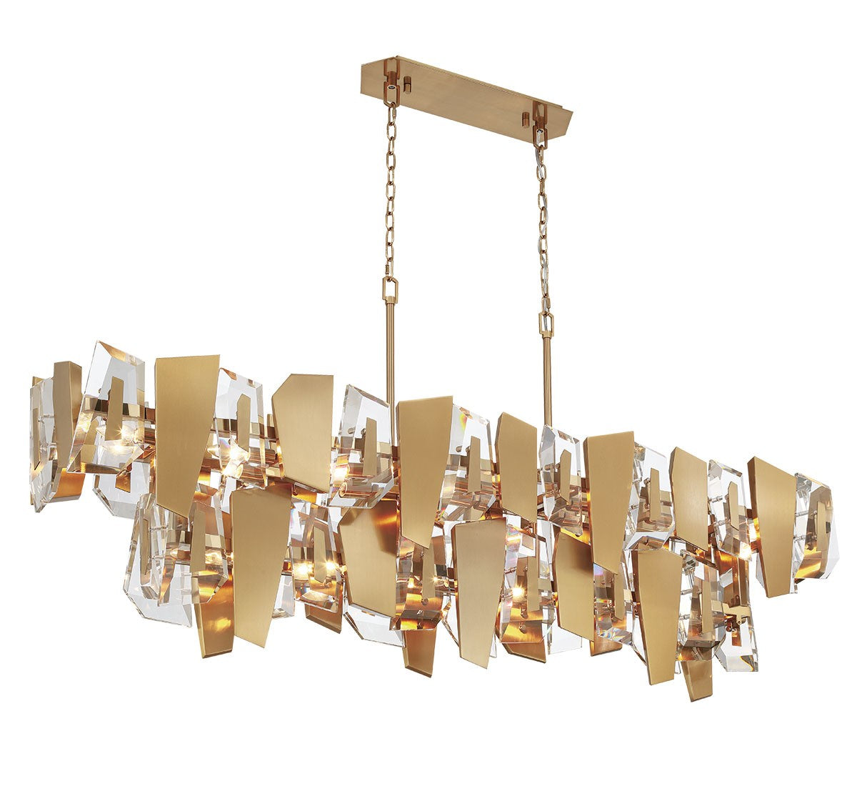 Lustre linéaire 14 lumières | Castellana