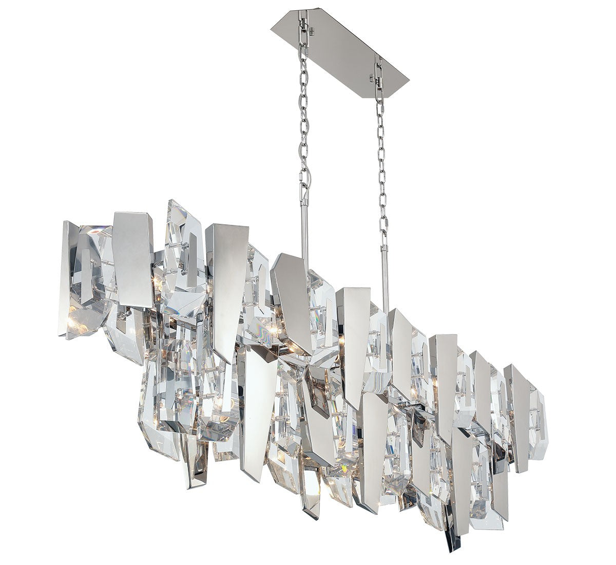 Lustre linéaire 14 lumières | Castellana