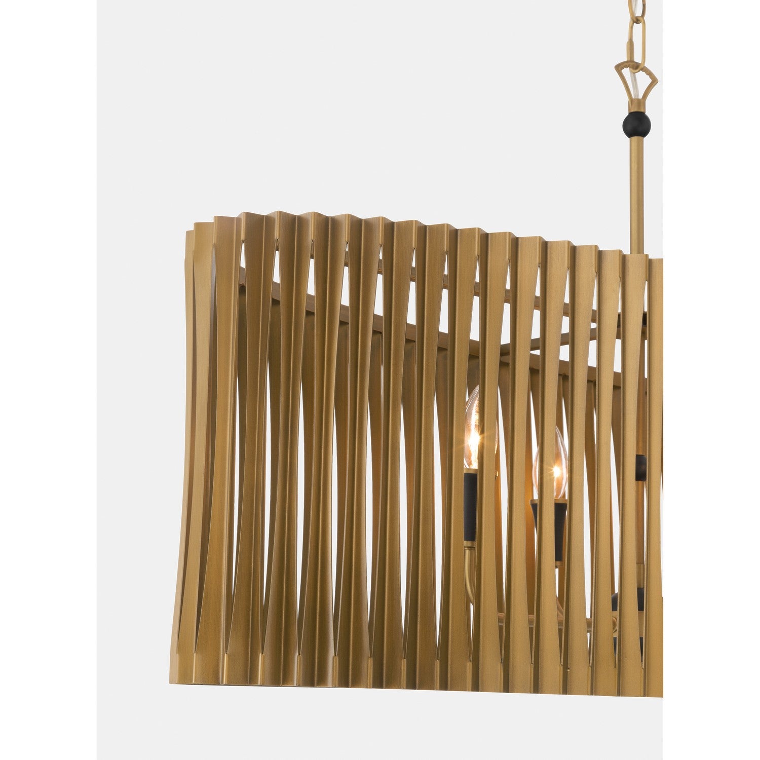 Lustre linéaire 8 lumières | Aven